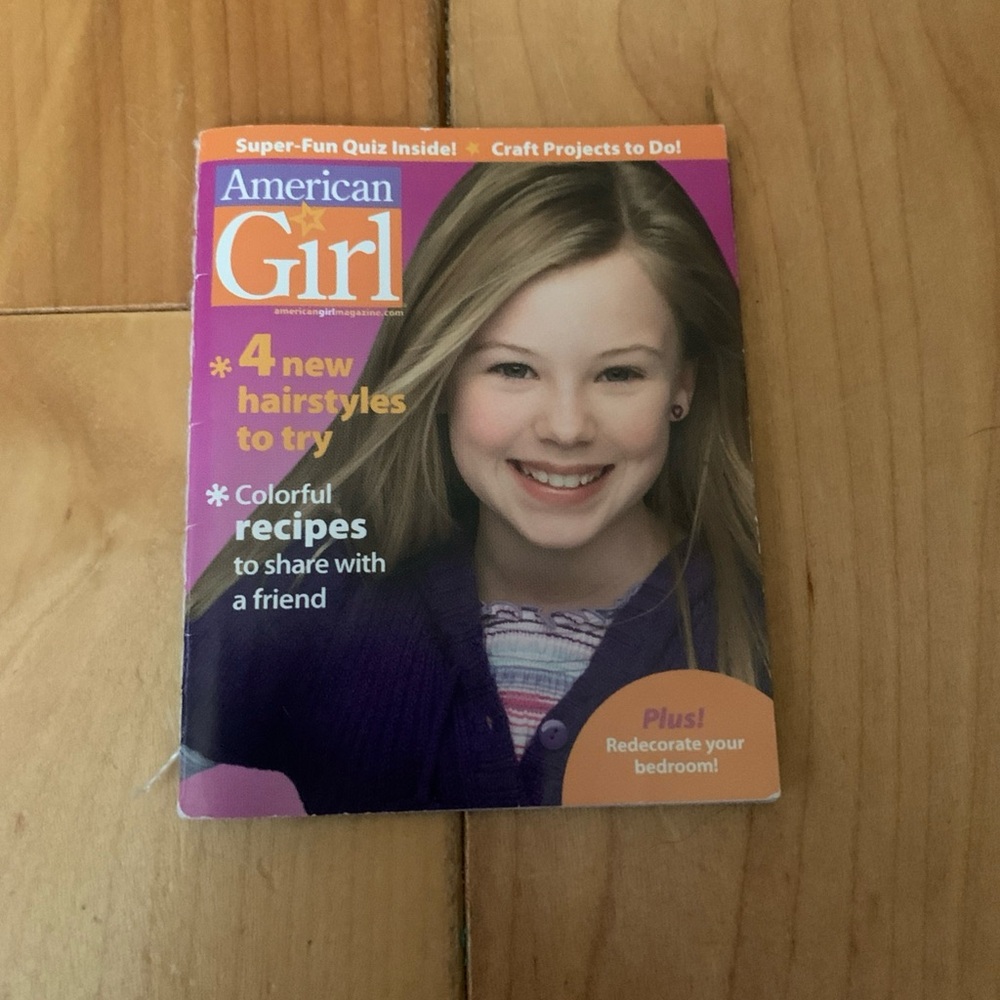 American Girl Sleepover Accessories Mini Magazine